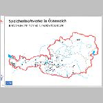 Regionale Verteilung der Speicherkraftwerke in Österreich